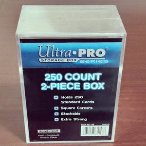 Ultra Pro Storage Box Series 250 Count 2-Piece Box
